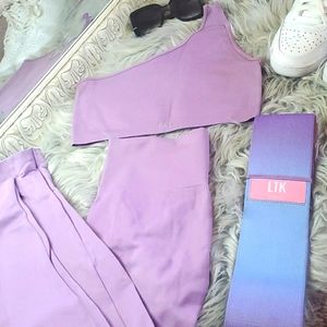 Leggings and sports bra set
